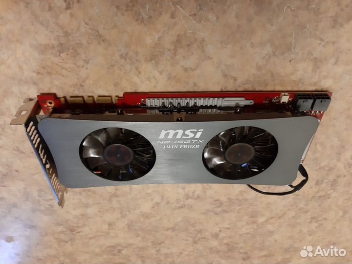 Видеокарта MSI GeForce N275GTX 896Мб Twin Frozr ос
