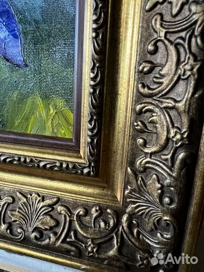 Картина маслом на холсте цветы