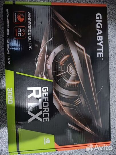 Видеокарта rtx 3060 12 гб