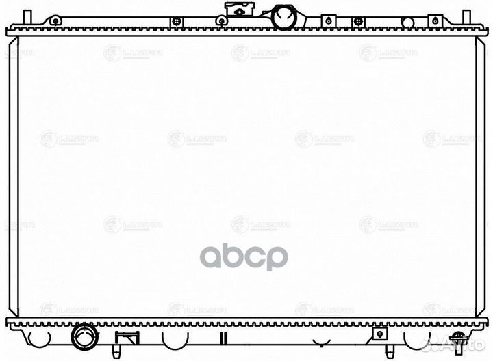 Радиатор mitsubishi carisma 1.6-1.8 95-07 LRc 1