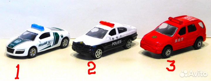 1/60-1/64 Полиция, пожарные, медицина