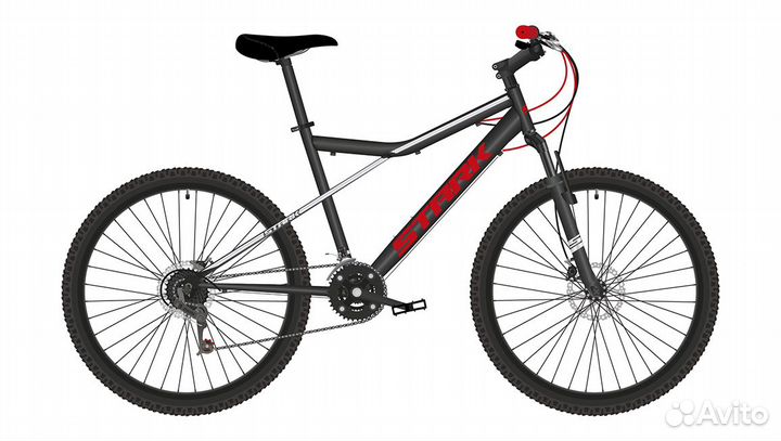 Stark'22 Slash 26.1 D черный/красный 16