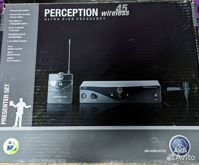 AKG perception wirewireless 45