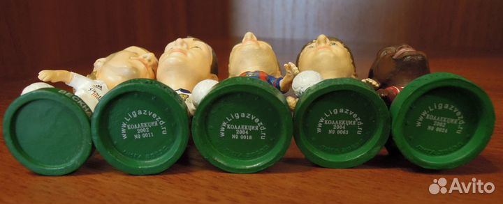 Коллекционные фигурки футболистов Лига звезд