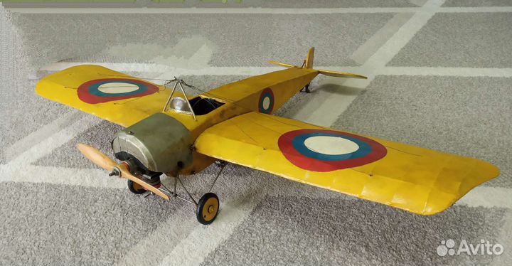 Редкая Кордовая модель самолёта