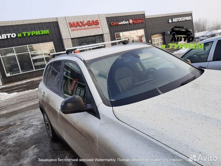 Багажник на крышу BMW x5 на рейлинг аэродинамика