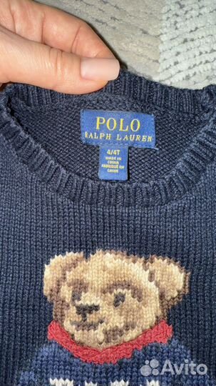 Ralph lauren свитер 4 года