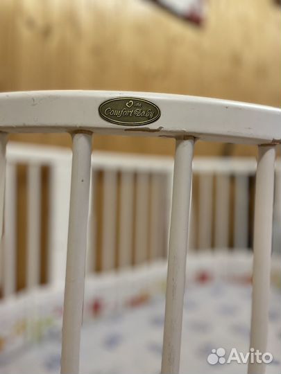 Кроватка Comfort baby line круглая овальная