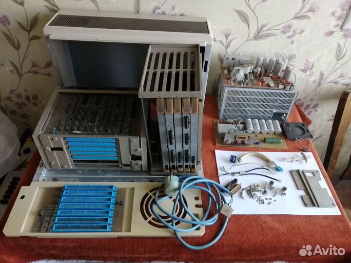 Ес-1840 платы, разъёмы, корпус, бп