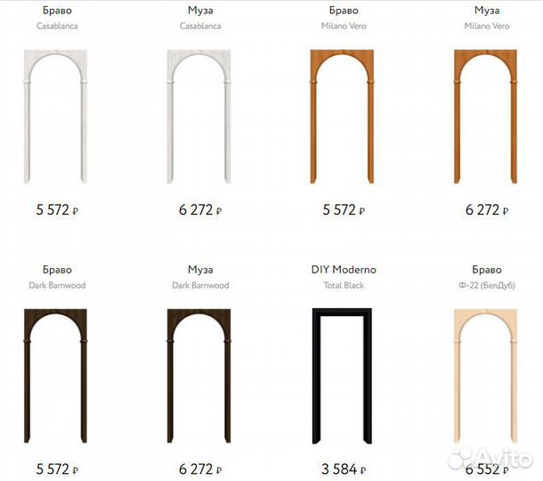 Арка межкомнатная