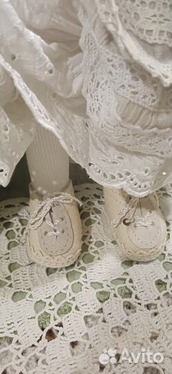 Интерьерная текстильная кукла ручной работы