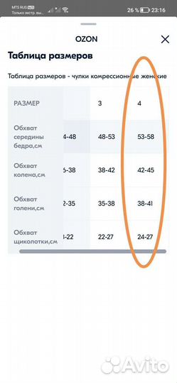 Компрессионные чулки Filorosso 1 класс