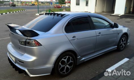 Накладка крыши Mitsubishi Lancer X Vortex