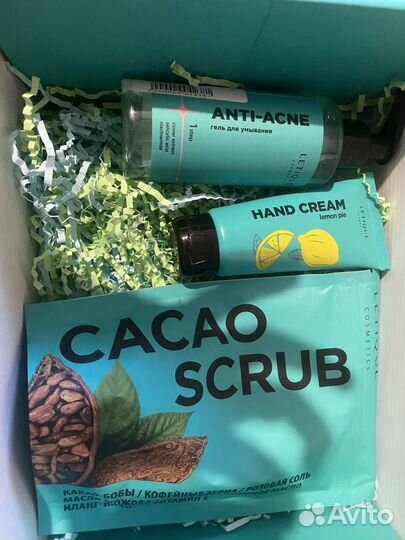 Letique скраб умывалка и крем