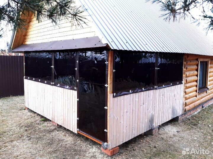 Мягкие окна для террас и беседок