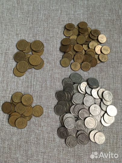 Монеты магнитные 1992-1993г