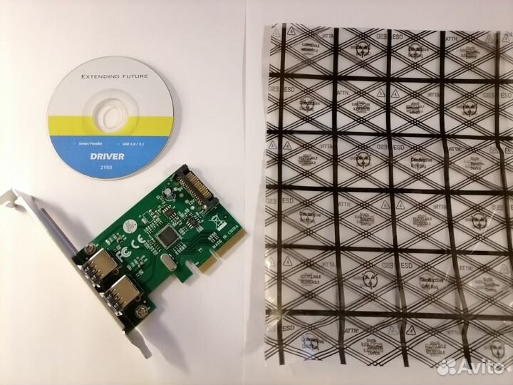 Контроллер USB 3.0 / 3.1 PCI-E x4