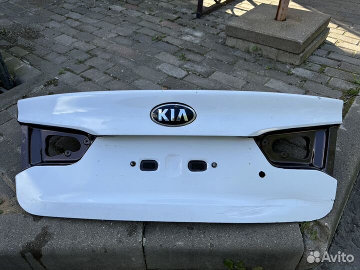 Крышка багажника оригинал kia rio 3 рестайлинг