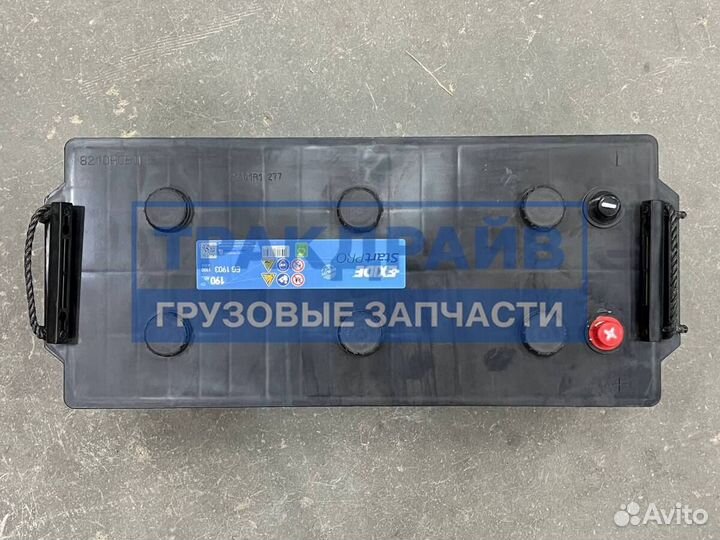 Аккумулятор exide startpro 12V 190Ah 1100A B3