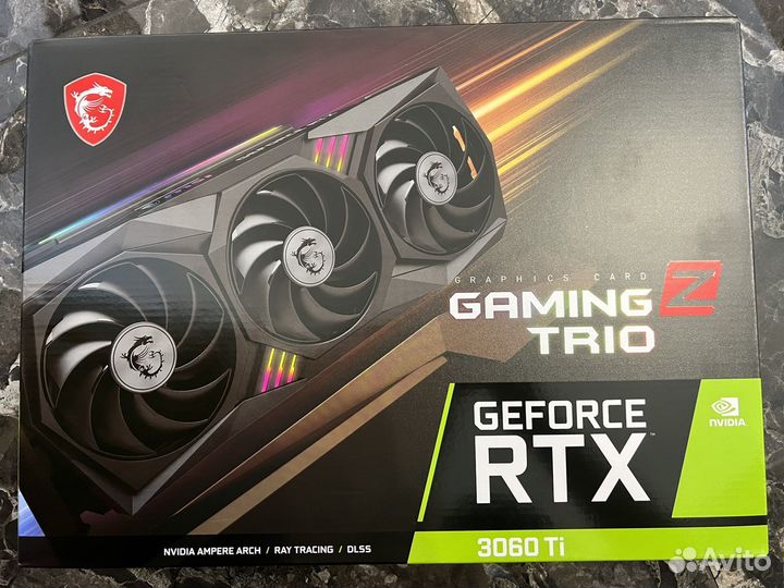 Видеокарта Msi rtx 3060ti