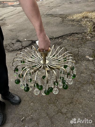 Люстра хрустальная