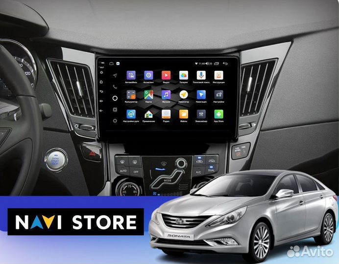 Магнитола Android Hyundai Sonata 2009-2014 1/32Gb