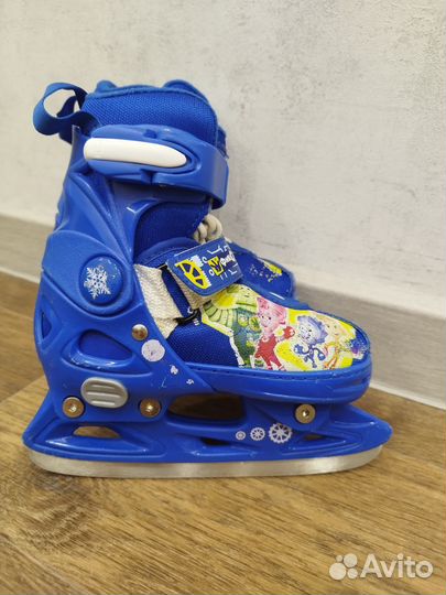 Коньки детские раздвижные размер 29-32