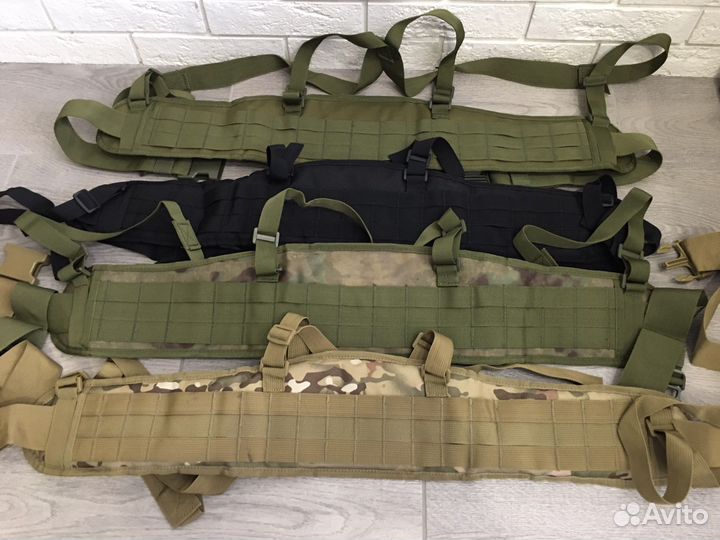 Тактический пояс с лямками,пояс молле,варбелт