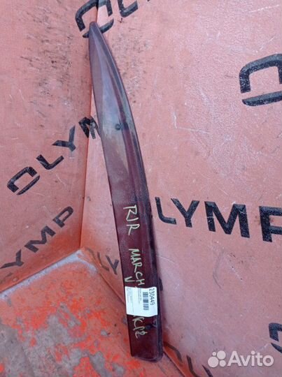 Ветровик задний правый Nissan March AK12 CR12