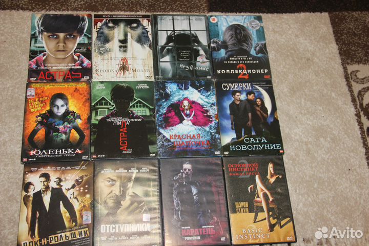 Фильмы на dvd бу разные