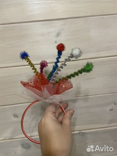 Ободок для костюма хлопушки