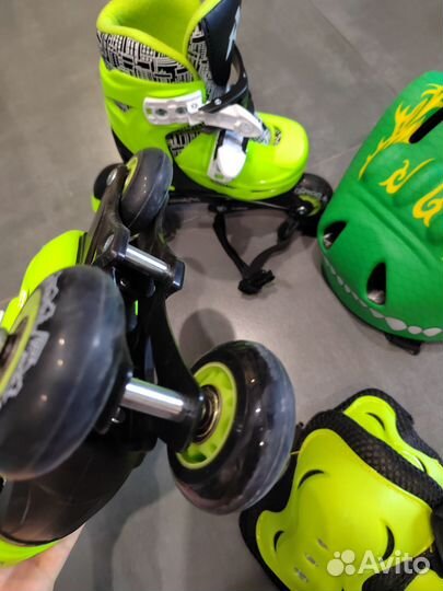 Детские ролики и защита