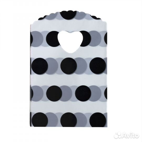 Набор пакетов подарочных 13*20см - 50 штук