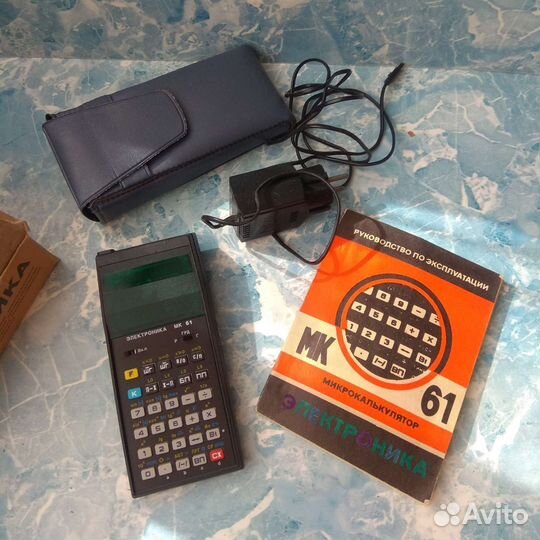 Микрокалькулятор СССР электроника 61