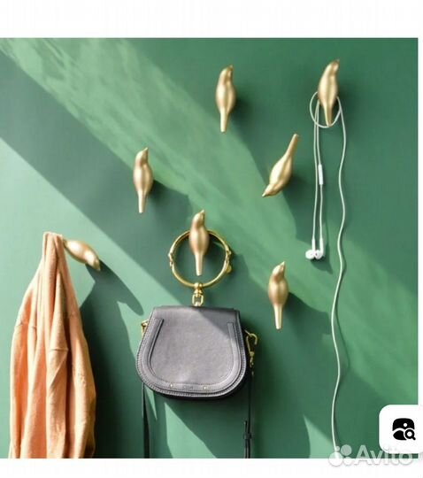 Вешалка настенная, крючок настенный