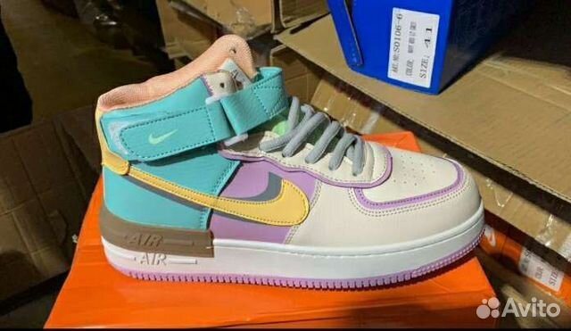 Зимние кроссовки Nike Air Force 1Shadow Hight нов