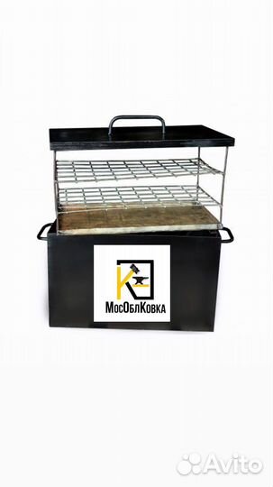 Мангал кованый с жаровней