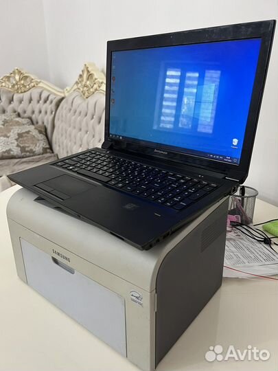 Ноутбук + принтер