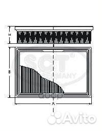 Воздушный фильтр hyundai/KIA elantra 06/00/CER