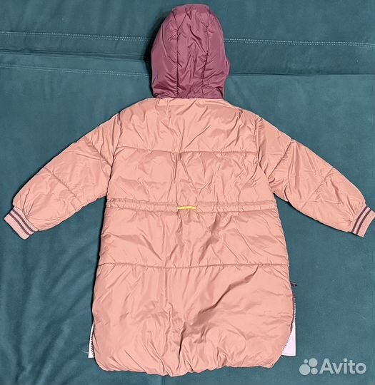 Куртка зимняя zara 128 сантиметров, для девочки