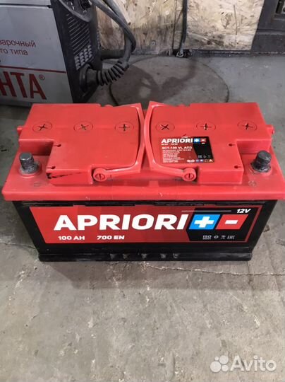 Аккумулятор автомобильный 100 ah