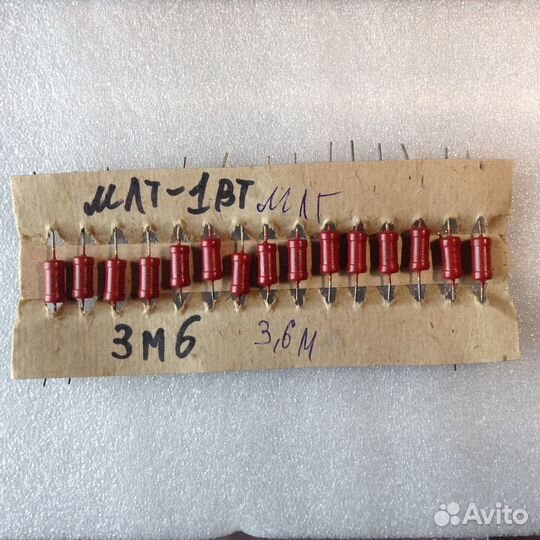 Резисторы СССР 1 Вт млт, омлт,С2-23, С2-33