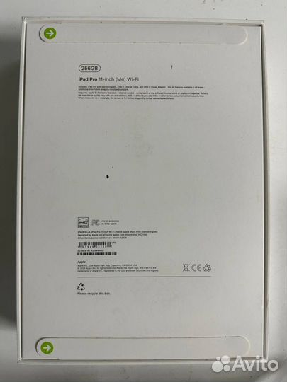 Apple iPad Pro 11 (2024) M4 256GB Wi-Fi Space Blac