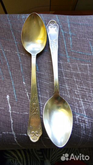 Ложка столовая серебро