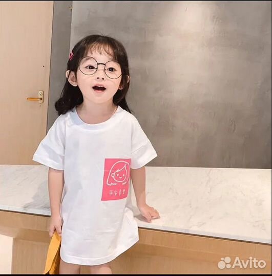 Платье туника для девочки