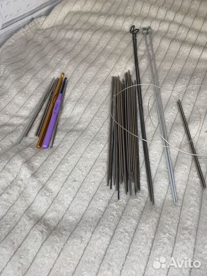 Спицы и крючки для вязания