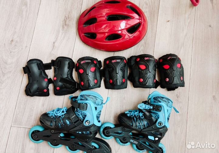 Детские ролики с защитой