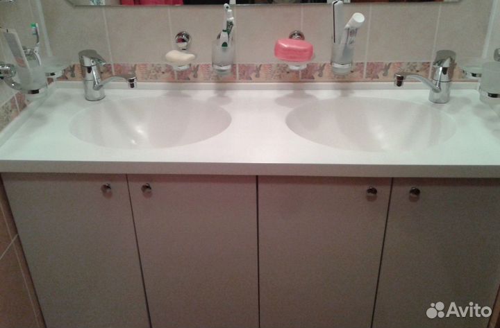 Раковина для ванной/кухни из искусственного камня