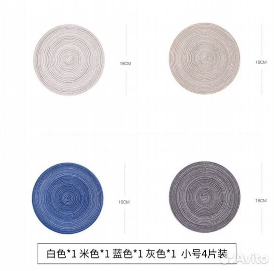 Набор подставок под горячее