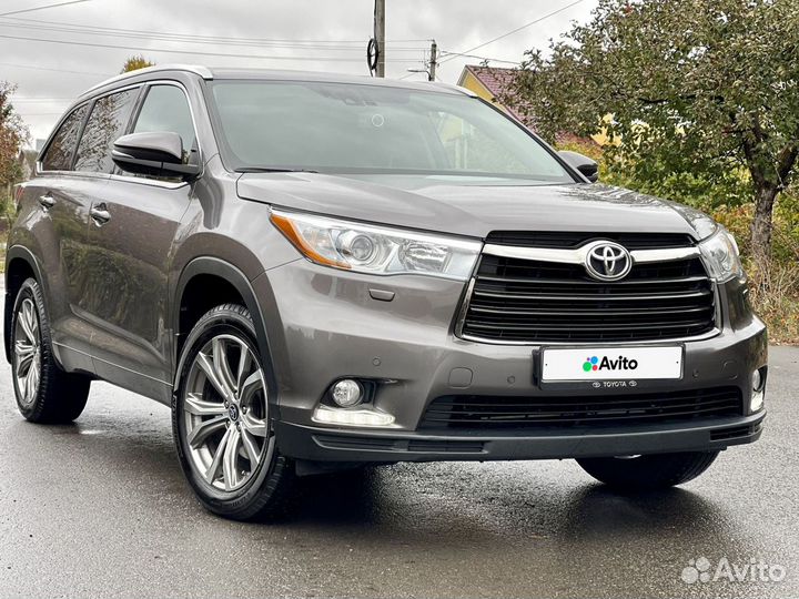 Toyota Highlander 3.5 AT, 2014, 136 000 км